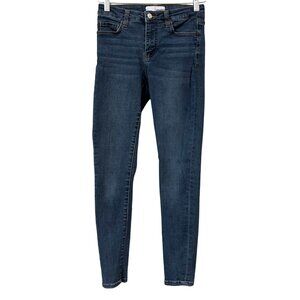 Vervet Skinny Denim Jeans Size 26 Blue Cotton High Rise Casual Workwear Trendy